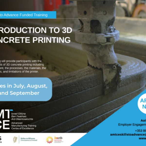 Introduction to 3D Concrete Printing Training