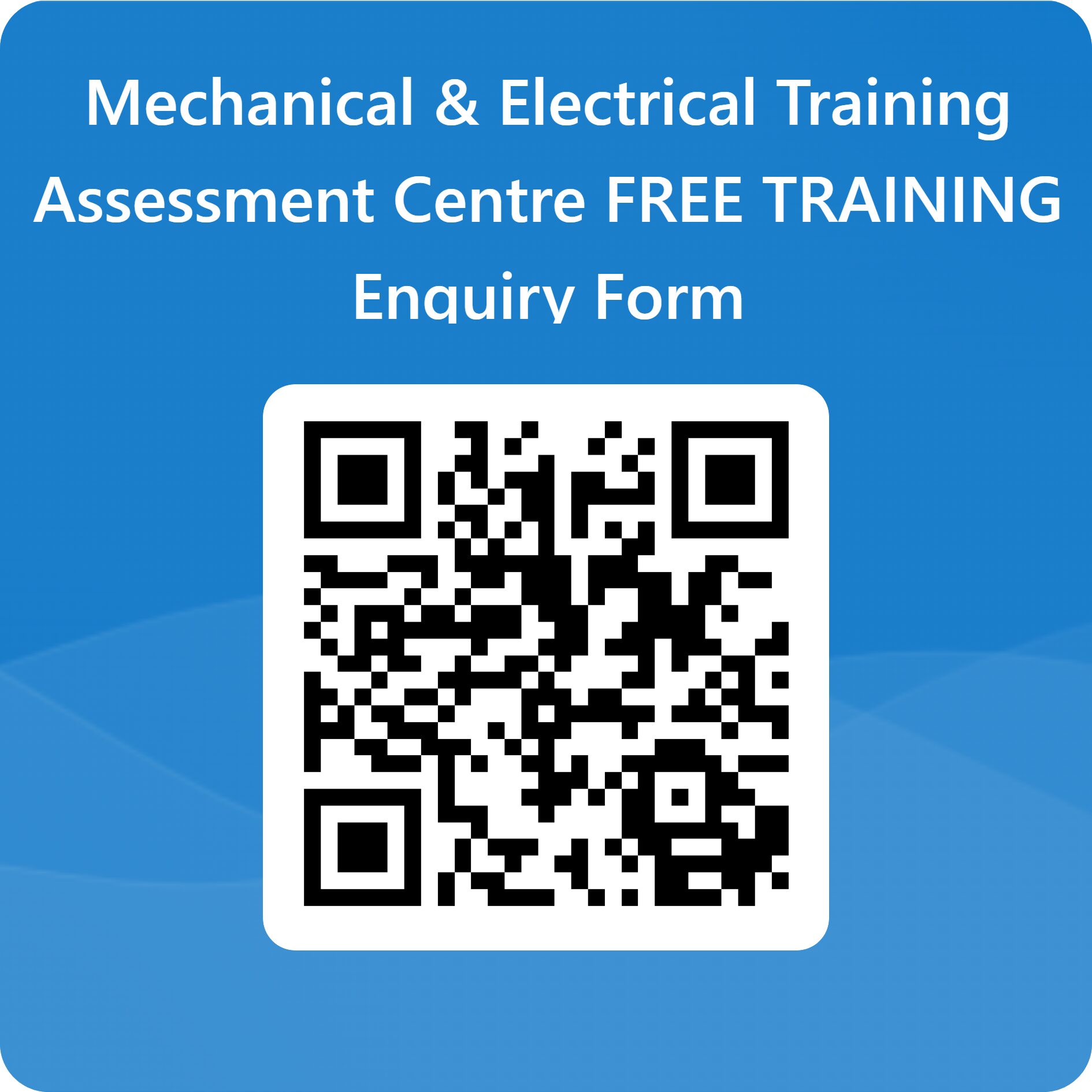 QRCode for Mechanical & Electrical Training Assessment Centre_FREE TRAINING Enquiry Form_